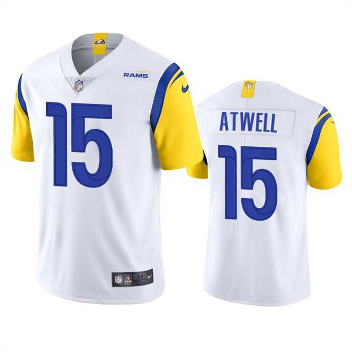 Men & Women & Youth Los Angeles Rams #15 Tutu Atwell White Vapor Untouchable Limited Stitched Football Jersey,We sell and wholesale Men & Women & Youth Los Angeles Rams #15 Tutu Atwell White Vapor Untouchable Limited Stitched Football Jersey on line form chian!